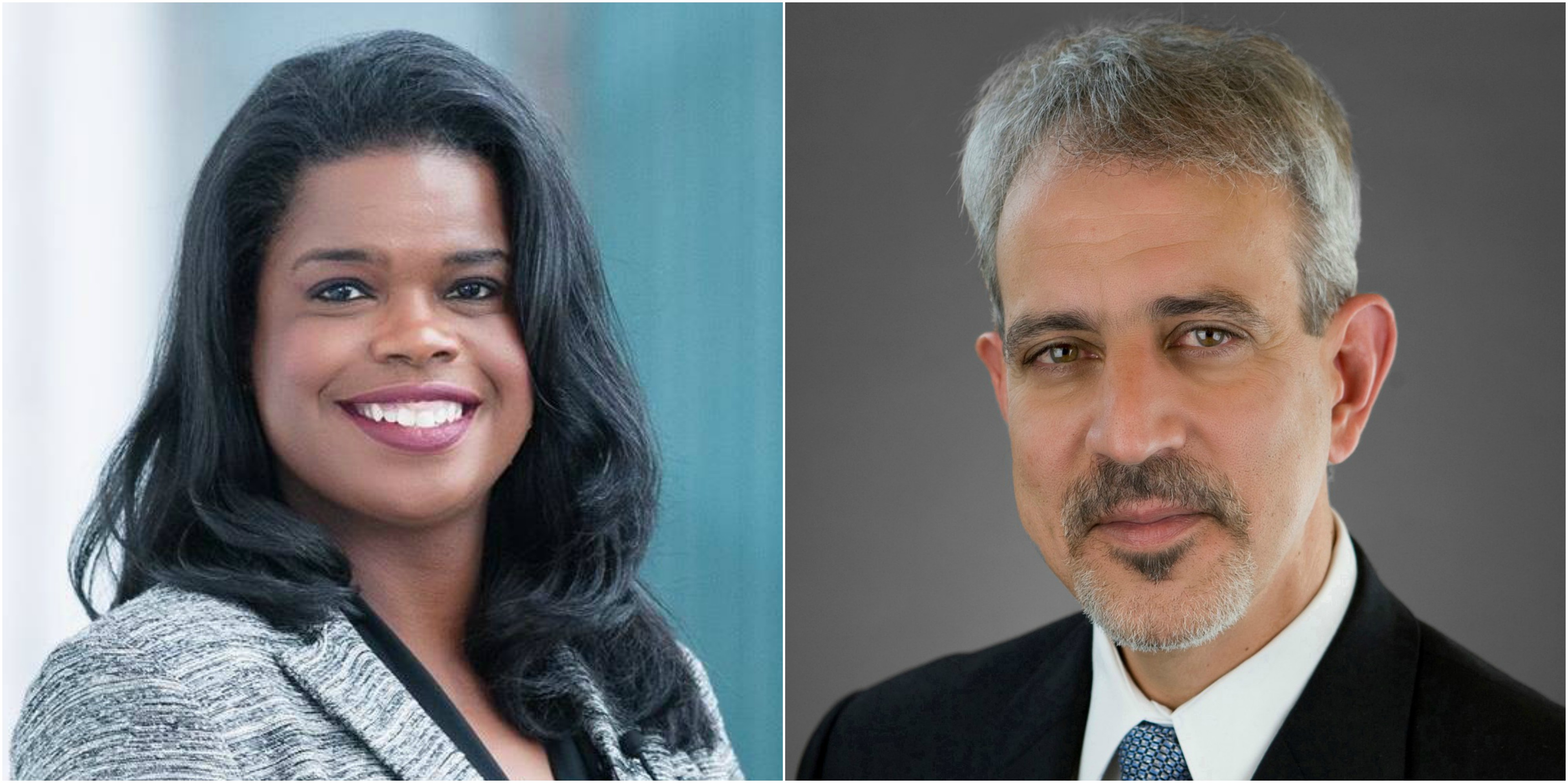 Photo of Kim Foxx and Sergio Acosta