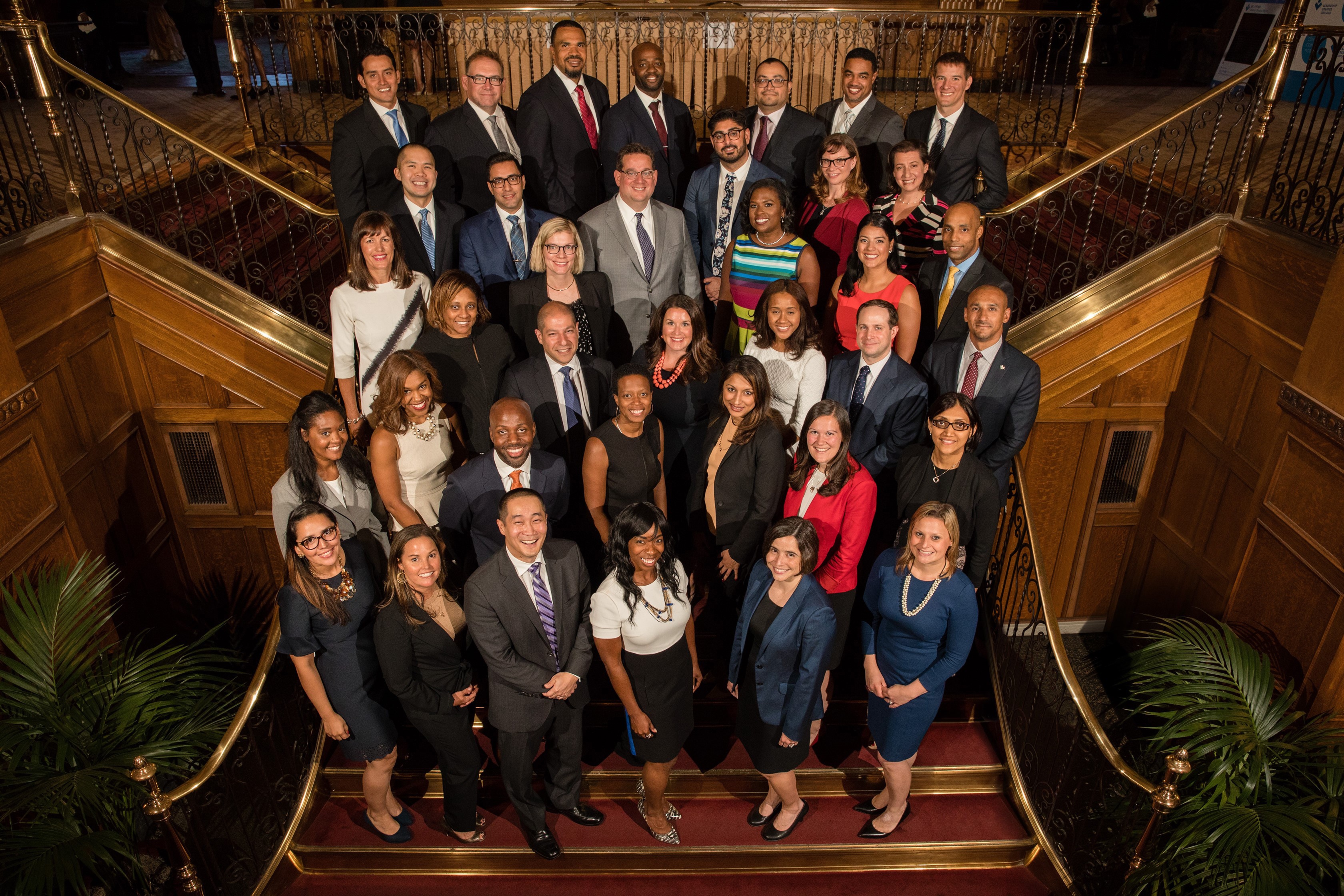 Group photo of the Class of 2018 Fellows