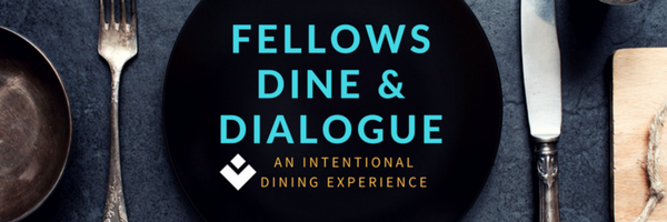 Dine & Dialogue Branded Branded Logo (table place setting)