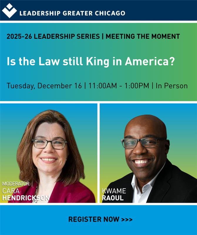 Leadership Series Session 3 | Is the Law still King in America? (in person)