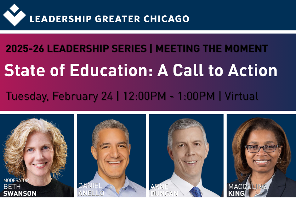 Leadership Series Session 4 | State of Education: A Call to Action (virtual)